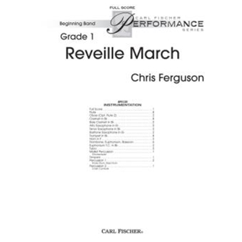 Reveille March by Ferguson Chris for Full Score