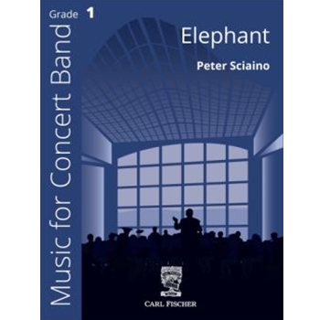 Elephant by Scianino Peter for Concert Band