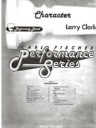 Character by Clark Larry for Full Score