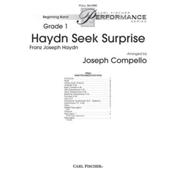 Haydn Seek Surprise by Haydn Joseph - Compello Joseph - for