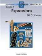 Expressions by Calhoun Bill for Concert Band