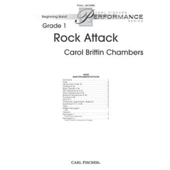 Rock Attack by Chambers Carol Brittin for