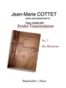Charlier Etude No. 7 Du Mecanisme by Cottet Jean-Marie for