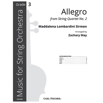 Allegro from String Quartet No. 2