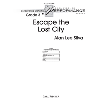 Escape The Lost City by Silva Alan Lee for Full Score