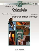 Orientale From Novelettes Op15 by Glazunov Alexander - Monday Deborah Baker - for String Orchestra