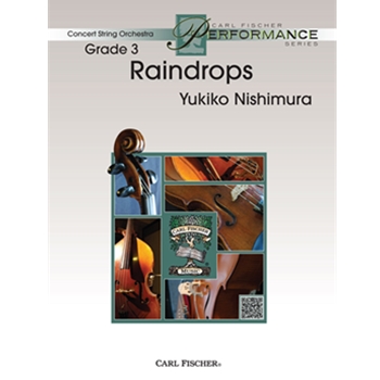 Raindrops by Nishimura Yukiko for String Orchestra