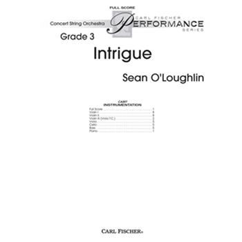 Intrigue by O'Loughlin Sean for Full Score