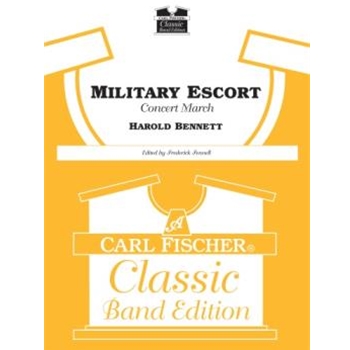 Military Escort by Bennett Harold - Fennell Frederick - for Concert March