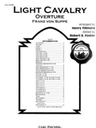 Light Cavalry Overture by Suppe Franz von - Fillmore and Foster - for Full Score