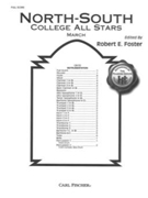 North-south College All Stars (March) by Fillmore Henry - Foster Robert E - for Full Score