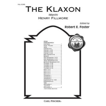 Klaxon by Fillmore Henry - Foster Robert E - for Full Score