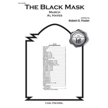 The Black Mask (March) by Fillmore Henry - Foster Robert E - for