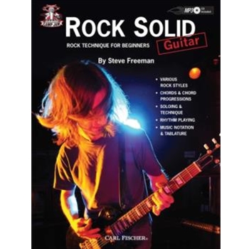 Camp Jam: Rock Solid: Guitar Rock Technique for Beginners by Freeman Steve for