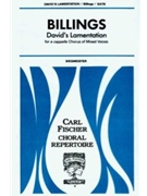 David's Lamentation by Billings William - Siegmeister - Anonymous for SATB