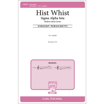 Hist Wist by Persichetti Vincent for