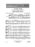 Cradle Song by Lane Richard for