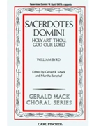 Sacerdotes Domini by Byrd William - Mack - for SATB
