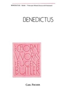 Benedictus by Butler Anonymous for SAB