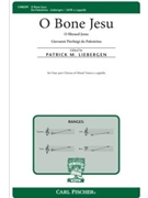 O Bone Jesu by Palestrina Giovanni Pierluigi da - Liebergen Patrick M - for SATB a cappella