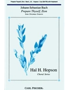 Prepare Thyself Zion by Bach Johann Sebastian - Hopson Hal H - for 2-Part