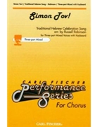 Simon Tov by Hebrew Celebration S - Robinson Russell L - for SAB and Piano