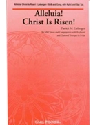Alleluia Christ Is Risen by Liebergen Patrick M for SAB and Piano