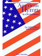 American Hymn by Strommen Carl for SATB