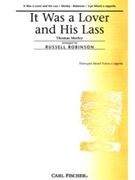 It Was A Lover And His Lass by Morley Thomas - Robinson Russell L - William Shakespeare for 3-Part Mixed