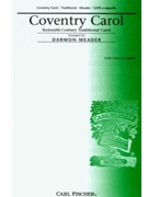 Coventry Carol by Anonymous - Meader Darmon - Anonymous for SATB a cappella