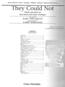 They Could Not by Cloninger and Harris - Hallquist Gary - Claire Cloninger Ro for Instrumental Parts