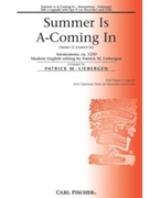 Summer Is A Coming In by Anonymous - Liebergen Patrick M - for SAB and Piano