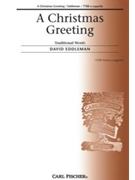 Christmas Greeting by Eddleman David - Eddleman David - Anonymous for TTBB a cappella