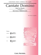 Cantate Domino by Hassler Hans Leo - Robinson Russell L - for SSA a cappella