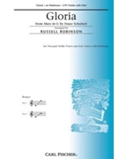 Gloria From Mass In G by Schubert Franz - Robinson Russell L - for SA and Piano