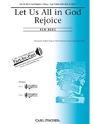 Let Us All In God Rejoice by Berg Ken for SA and Piano