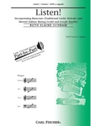 Listen by Schram Ruth Elaine for SATB a cappella