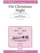On Christmas Night by - McCray James - for SSA