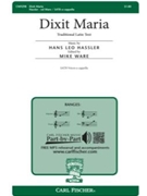 Dixit Maria by Hassler Hans Leo - Ware Mike - for SATB