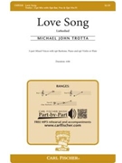 Love Song Liebeslied by Trotta Michael John for 3-Part Mixed