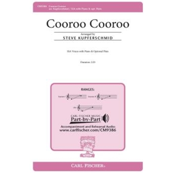 Cooroo Cooroo by Kupferschmid Steve - Kupferschmid Steve - Kupferschmid Steve for SSA