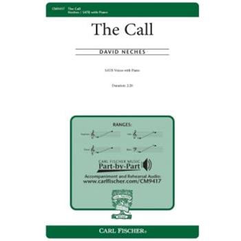 Call by Neches David Herbert George for SATB and Piano