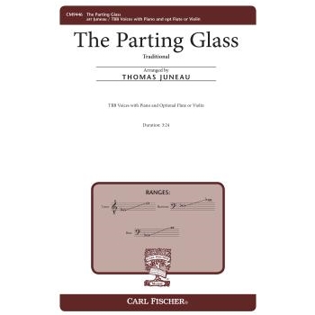 Parting Glass by - Juneau Thomas Steve - for TBB and Piano