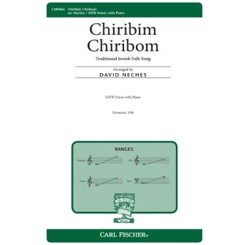 Chiri Bim Chiri Bom by - Neches David - for SATB and Piano