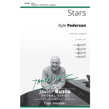 Stars by Pederson Kyle for SATB a cappella