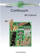 Continuum by Calhoun Bill for Concert Band