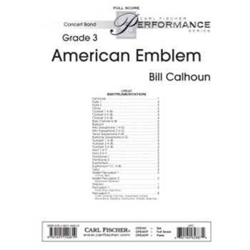 American Emblem by Calhoun Bill for