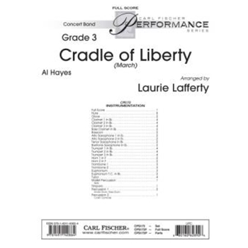 Cradle of Liberty (March) by Hayes Al - Laurie Lafferty - for Full Score