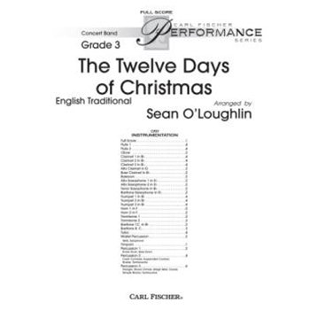 12 Days Of Christmas The by - O'Loughlin Sean - for Full Score