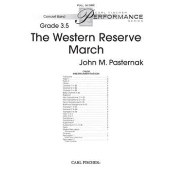 Western Reserve by Pasternak John M for Full Score